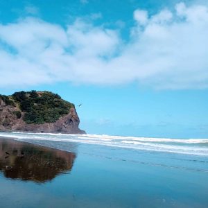 Blue Sky Along The Coast as Mood Barometer