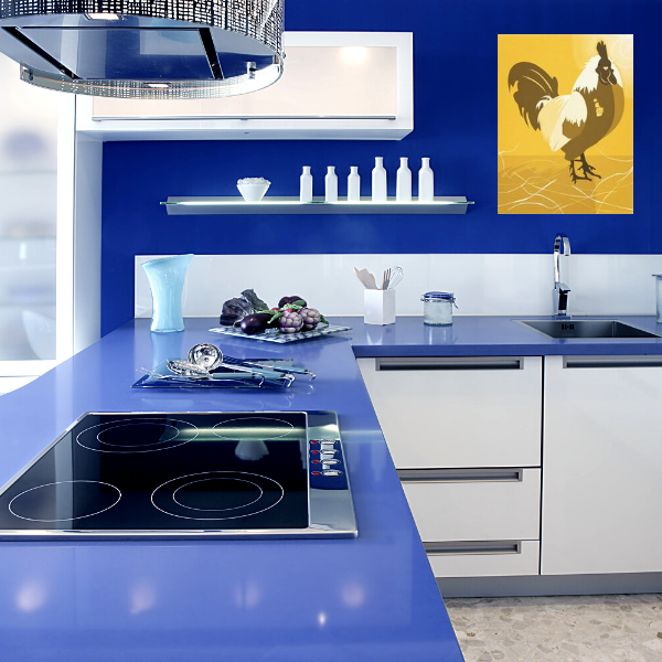 Royal Blue Kitchen Decor