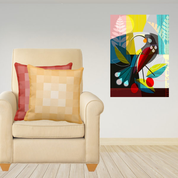 Huia Dreams Art Print by Ellen Giggenbach