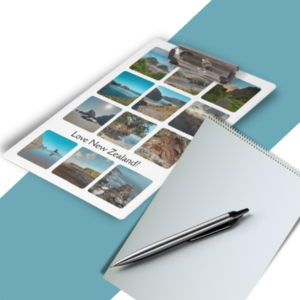 Custom New Zealand Instagram photo collage clipboard