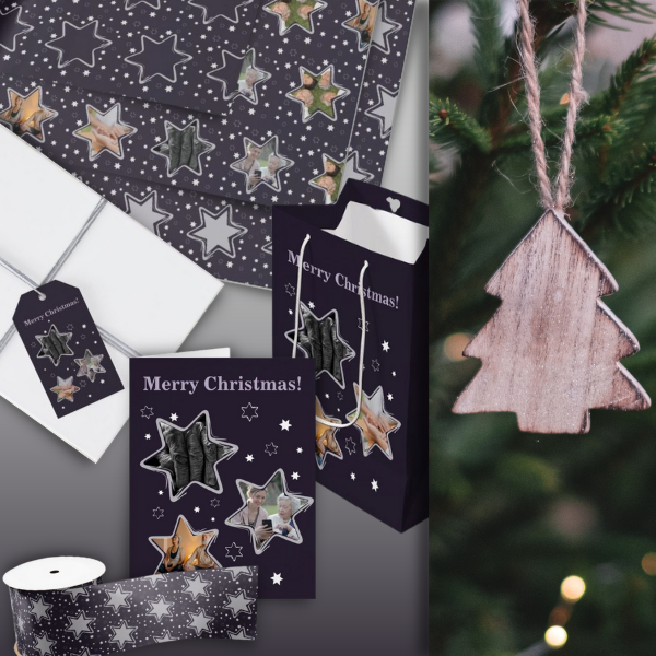 Custom Christmas Wrapping Paper, Christmas Cards, and Supplies • KBM