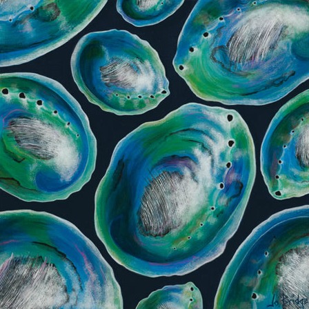 Patterns of Nature (Paua) by New Zealand Contemporary Artist Jo Bridge