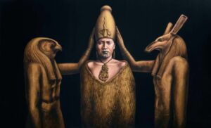 Blessing the Pharaoh by Sofia Minson a Contemporary New Zealand Artist