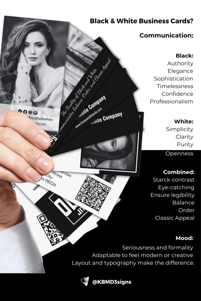 Black and White Brand Color