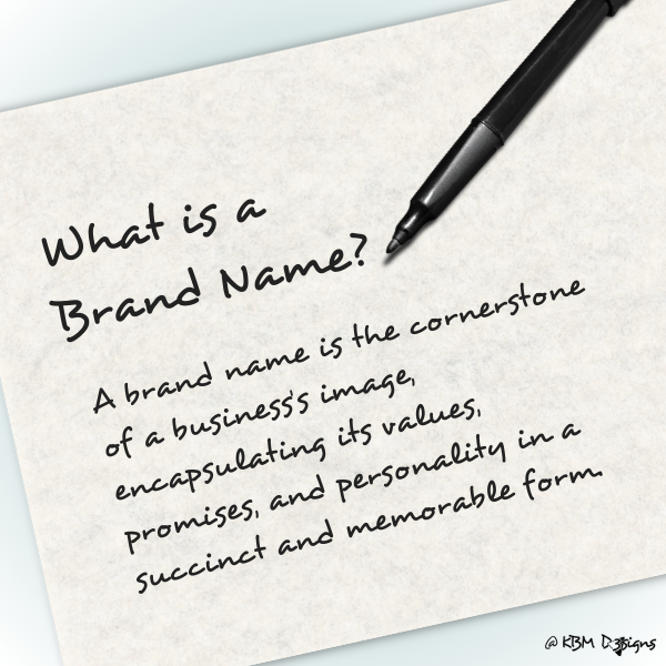 What is a brand name?