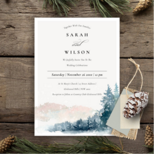 Forest Wedding Invitation