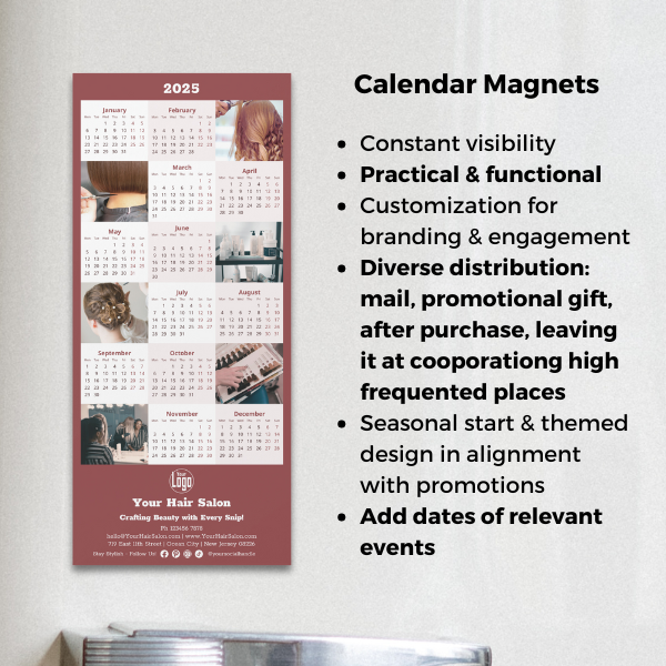 Custom Calendar Magnets and their Benefits