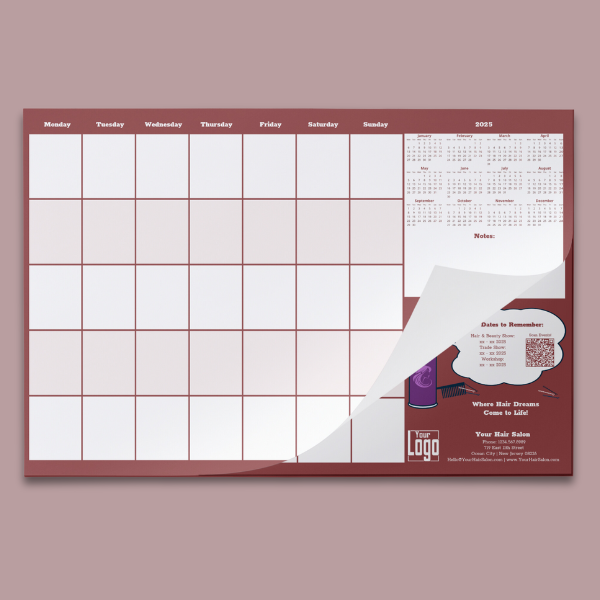 Weekly, Monthly Paper Planner With 2025 Calendar