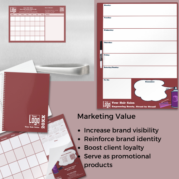 Planner Books, Dry Erase Boards, Paper Pads - Marketing Value