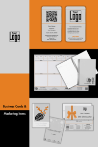 Gray Business Card Designs & Marketing Materials Moodboard by KBM D3signs
