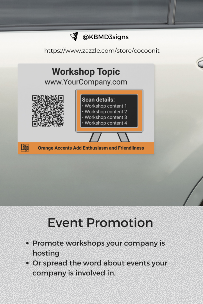 Event Promotion - Car Magnet