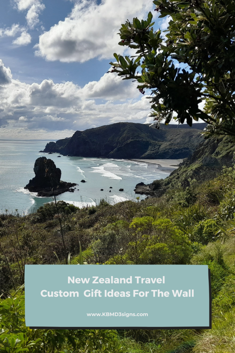 New Zealand Custom Photo Gift Ideas For The Wall, View to White's Beach