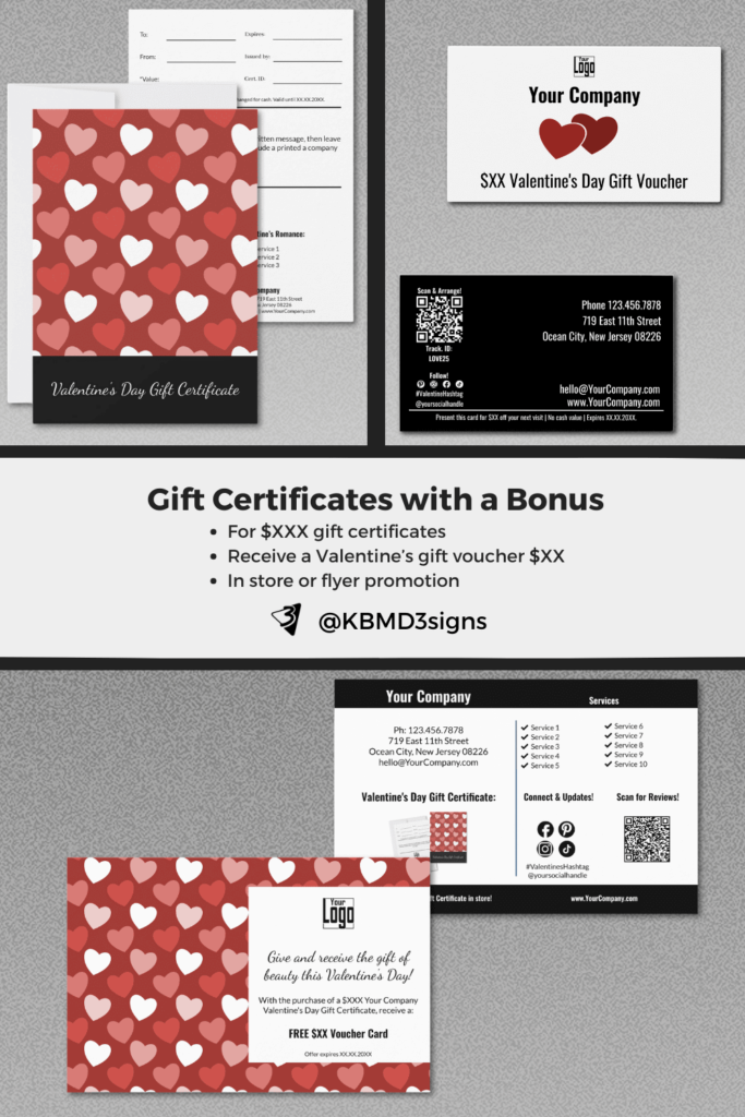 Build Brand Loyalty Using Gift Certificates with a Bonus