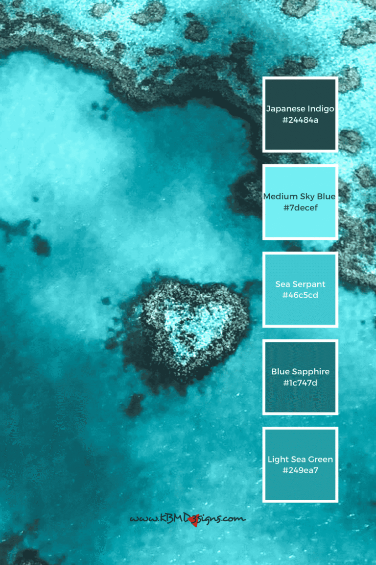 Diving into the Different Shades of Turquoise Color β’ KBM D3signs