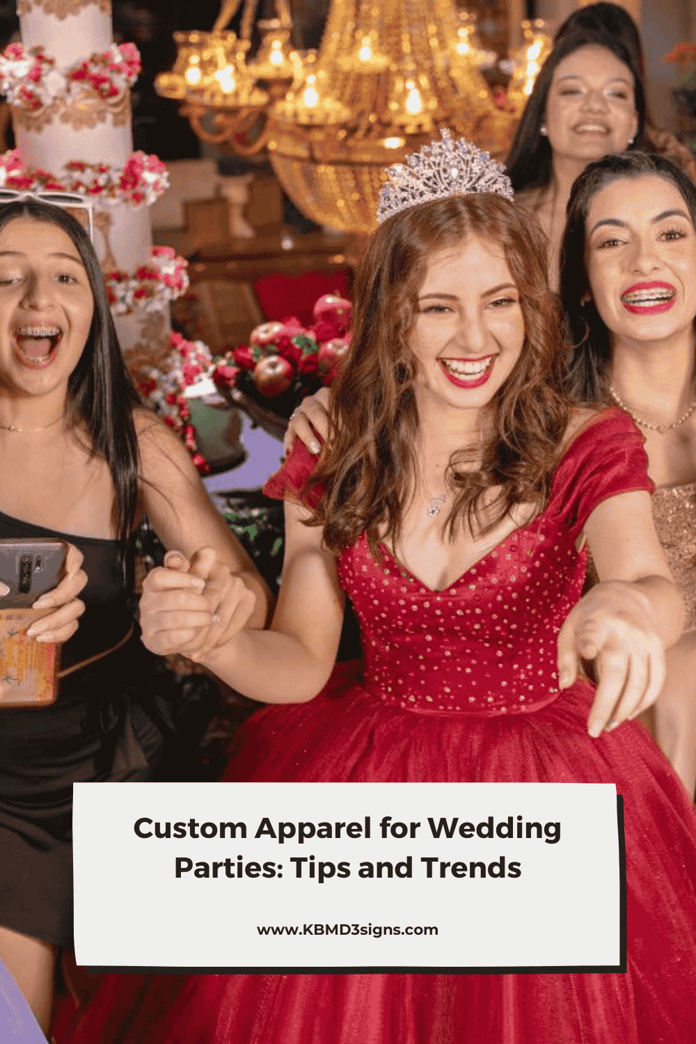 Custom apparel for wedding parties offers a personalized, stylish, and comfortable option for couples looking to create a unique and cohesive look for their big day.
