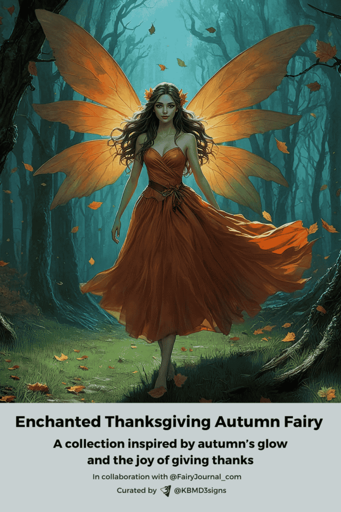 Enchanted Thanksgiving Autumn Fairy