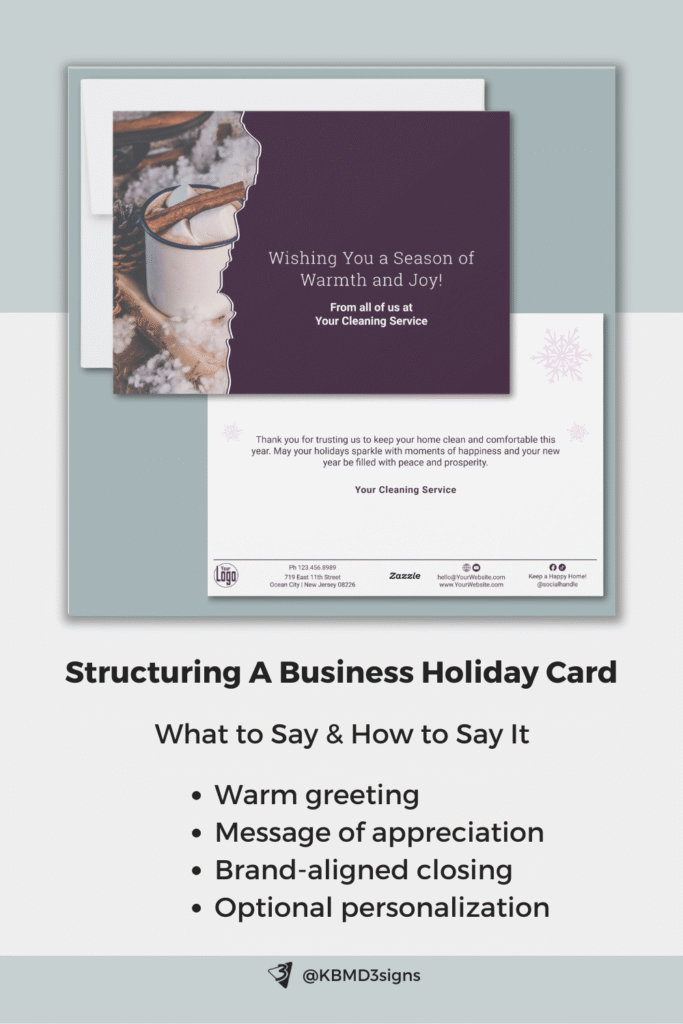 Structuring A Business Holiday Card